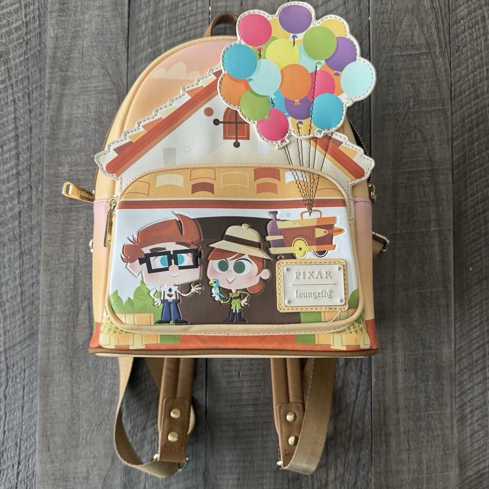 Loungefly Disney Pixar Up Working Buddies Mini Backpack